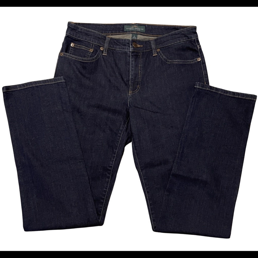 Ralph Lauren Dark Blue Navy Jeans sz 6 Like New
